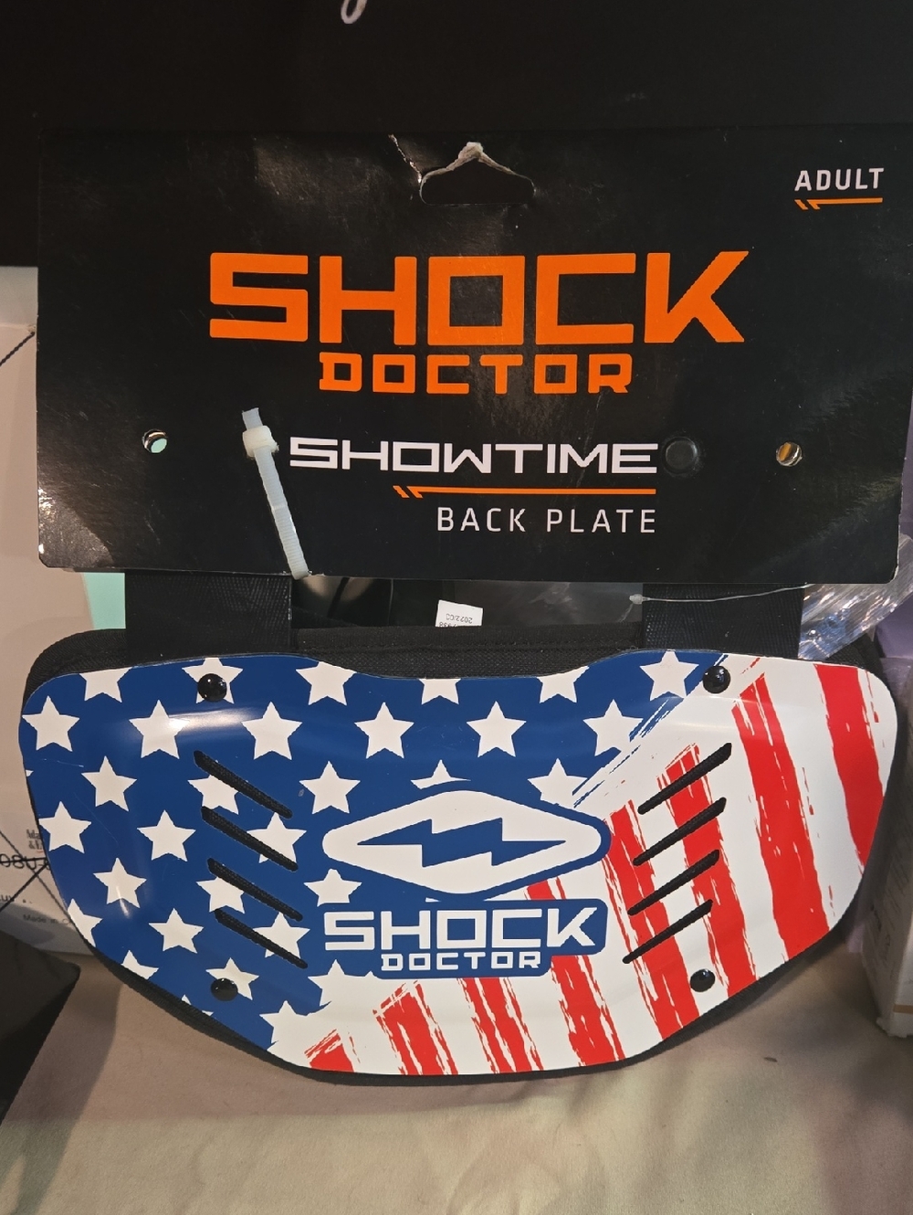 Shock Doctor Showtime Back Plate - American Flag